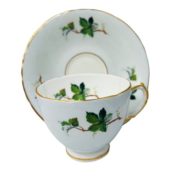 Sutherland H M Fine Bone China Tea Cup And Saucer Set Vintage Made in England - Picture 9 of 10